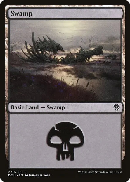 Swamp, Magic card DMU 270 — Dominaria United set