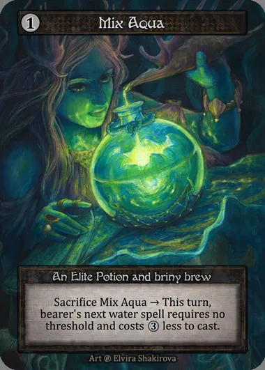 Mix Aqua, Sorcery card BET 317 — Beta set