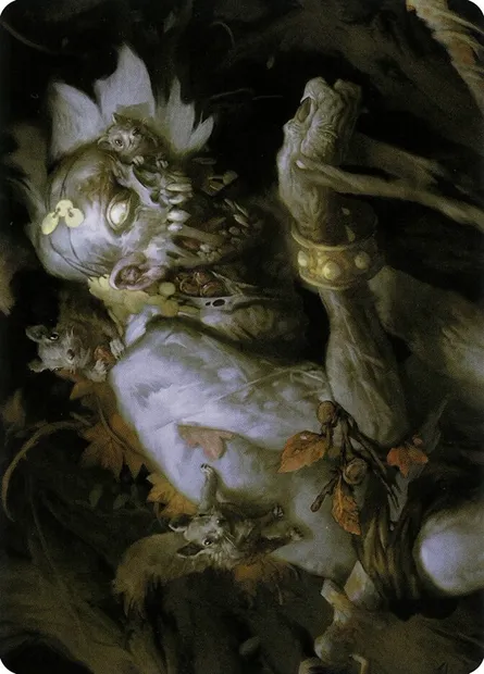 Nested Shambler // Nested Shambler, carte Magic AMH2 32 — extension Modern Horizons 2 Art Series