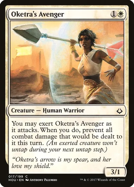 Oketra's Avenger, Magic card HOU 17 — Hour of Devastation set