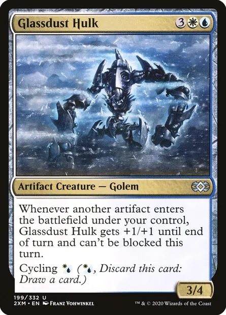 Glassdust Hulk, Magic card 2XM 199 — Double Masters set