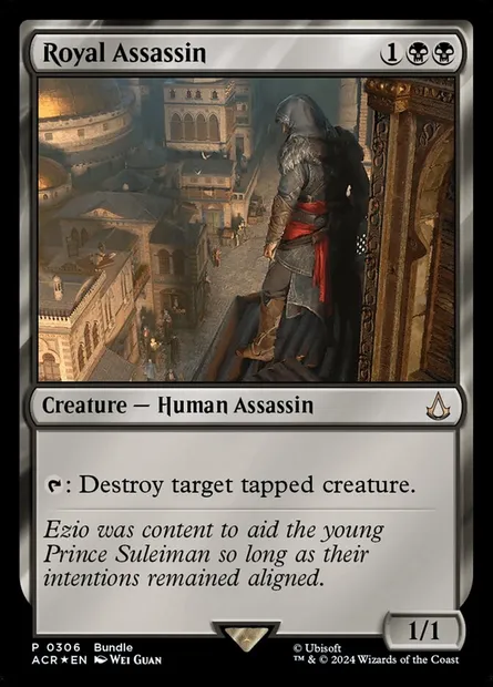 Royal Assassin, Magic card ACR 306 — Assassin's Creed set