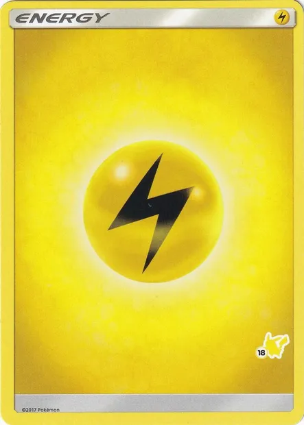 Énergie Électrique, carte Pokémon BA20 18p — extension Battle Academy 2020