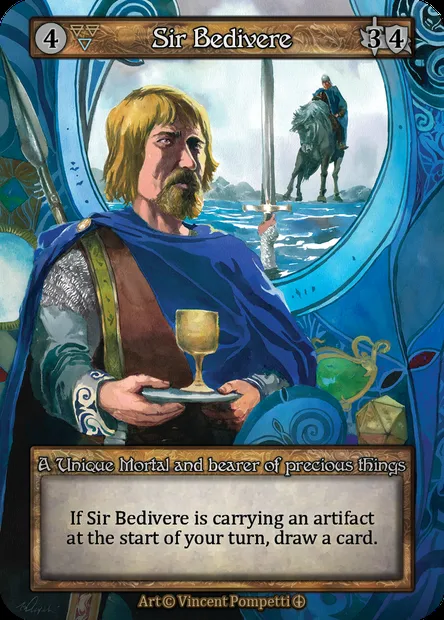 Sir Bedivere, Sorcery card ATH 071 — Arthurian Legends set