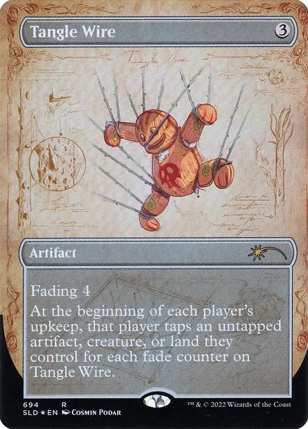 Tangle Wire, Magic card SLD 694 — Secret Lair Drop set