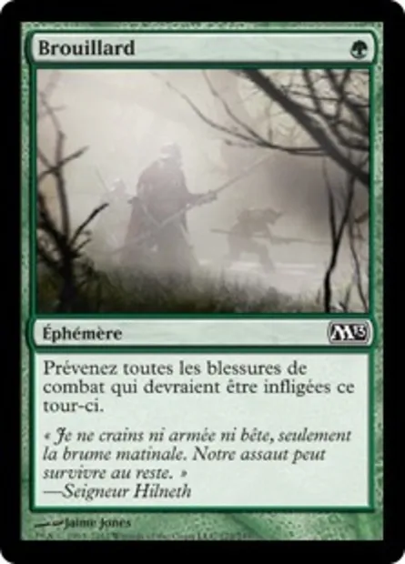 Brouillard, carte Magic M13 172 — extension Magic 2013