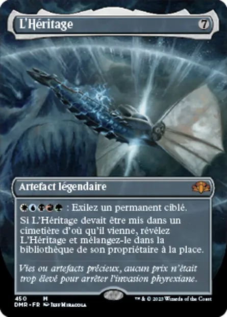 L'Héritage, carte Magic DMR 450 — extension Dominaria Remastered
