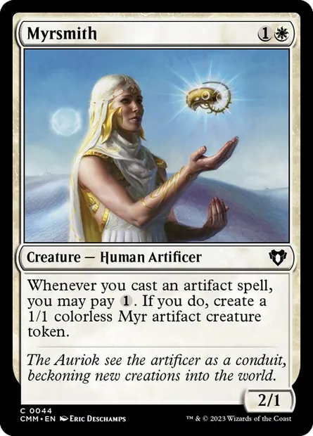 Myrsmith, Magic card CMM 44 — Commander Masters set