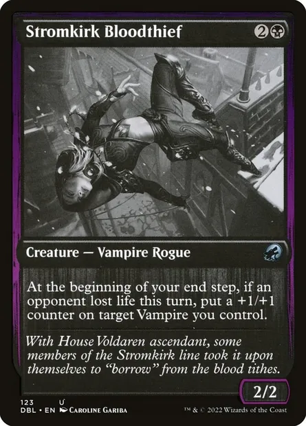 Stromkirk Bloodthief, Magic card DBL 123 — Innistrad: Double Feature set