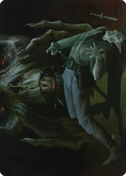 Power Word Kill // Power Word Kill, Magic card AAFR 35 — Adventures in the Forgotten Realms Art Series set