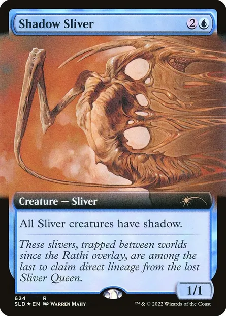 Shadow Sliver, Magic card SLD 624 — Secret Lair Drop set