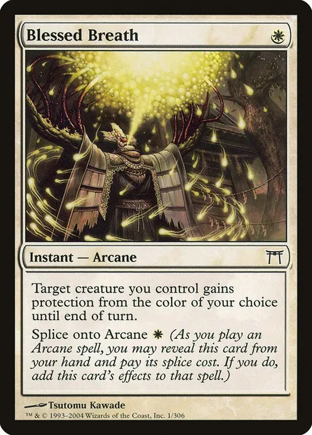 Blessed Breath, Magic card CHK 1 — Champions of Kamigawa set