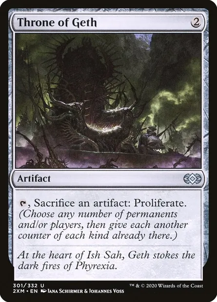 Throne of Geth, Magic card 2XM 301 — Double Masters set