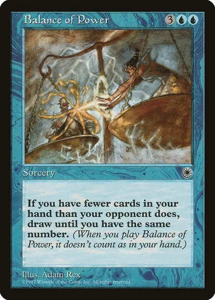 Balance of Power, Magic card POR 41 — Portal set