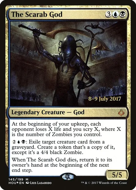 The Scarab God, Magic card PHOU 145s — Hour of Devastation Promos set
