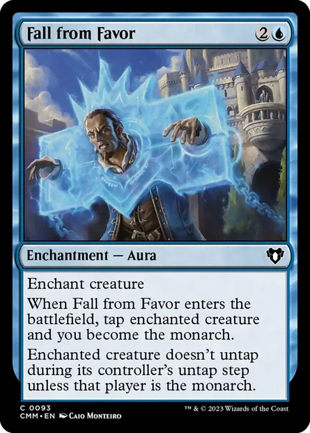 Fall from Favor, Magic card CMM 93 — Commander Masters set