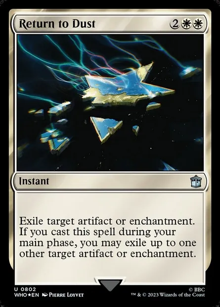 Return to Dust, Magic card WHO 802 — Doctor Who set