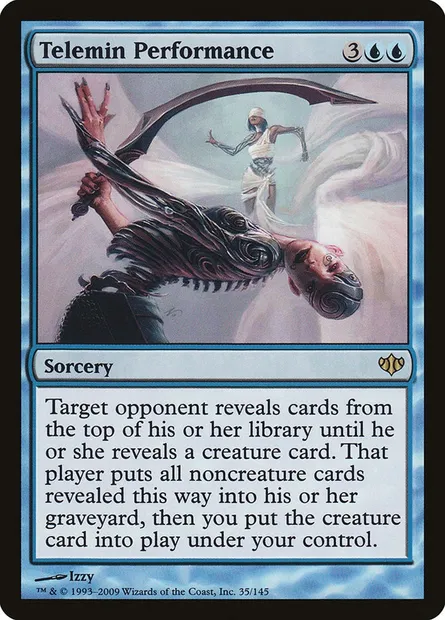 Telemin Performance, Magic card CON 35 — Conflux set