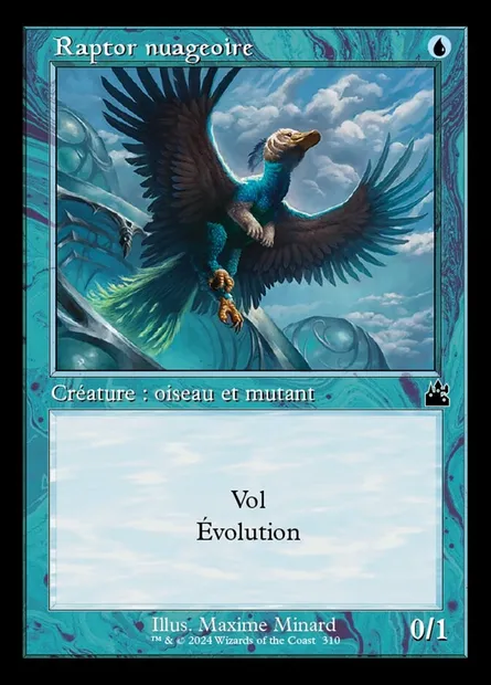 Raptor nuageoire, carte Magic RVR 310 — extension Ravnica Remastered