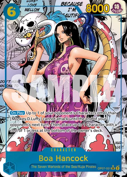 Boa Hancock, One Piece card OP07-051 — 500 YEARS IN THE FUTURE set