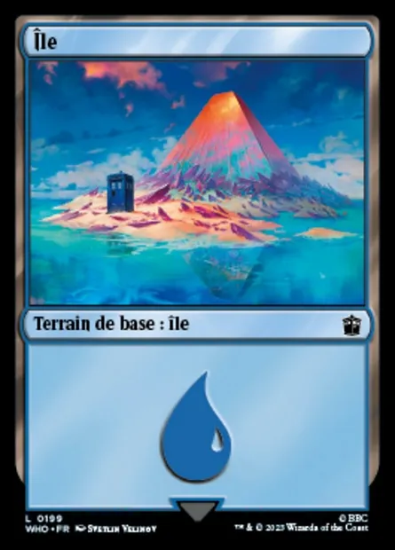 Île, carte Magic WHO 199 — extension Doctor Who