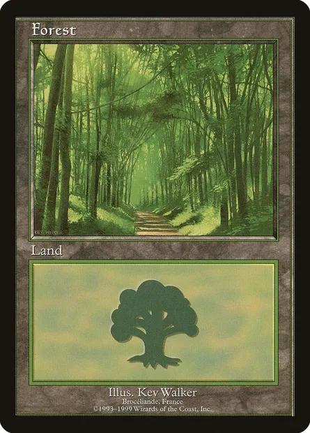 Forêt, carte Magic PELP 6 — extension European Land Program