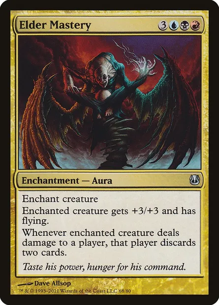 Elder Mastery, Magic card DDH 68 — Duel Decks: Ajani vs. Nicol Bolas set