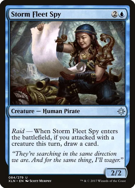 Storm Fleet Spy, Magic card XLN 84 — Ixalan set