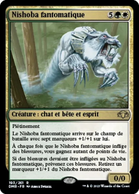 Nishoba fantomatique, carte Magic DMR 193 — extension Dominaria Remastered