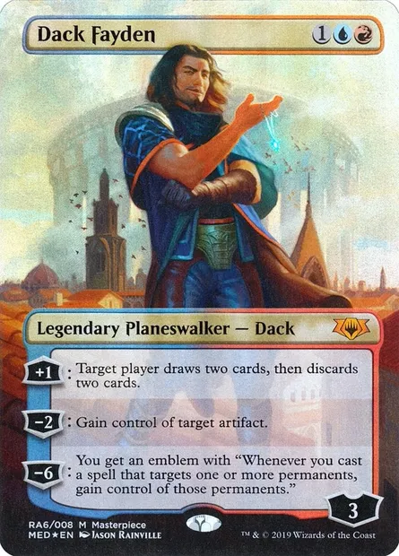 Dack Fayden, carte Magic MED RA6 — extension Mythic Edition