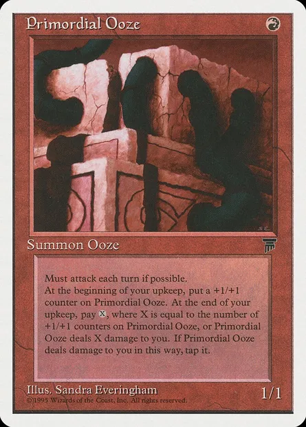 Primordial Ooze, Magic card CHR 54 — Chronicles set