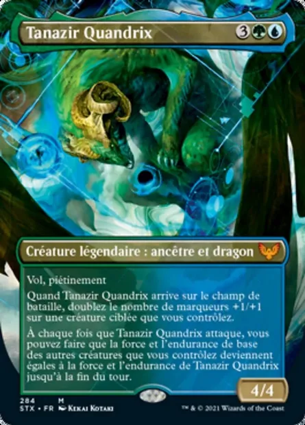 Tanazir Quandrix, carte Magic STX 284 — extension Strixhaven: l'Académie des Mages