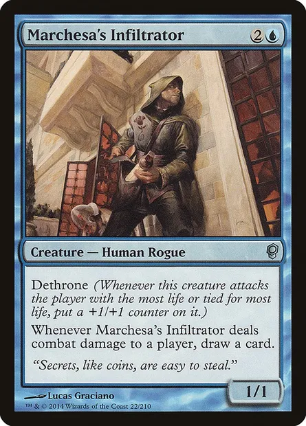 Marchesa's Infiltrator, carte Magic CNS 22 — extension Conspiration