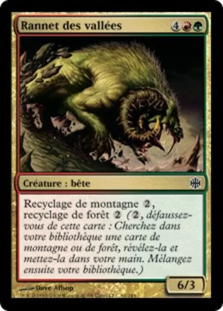 Rannet des vallées, carte Magic ARB 61 — extension La Renaissance d'Alara