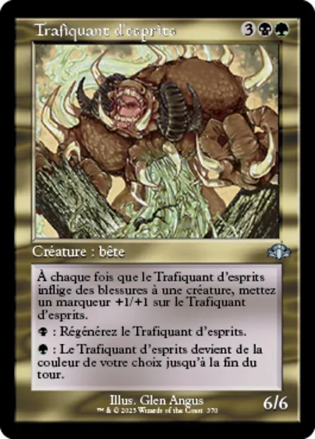 Trafiquant d'esprits, carte Magic DMR 370 — extension Dominaria Remastered