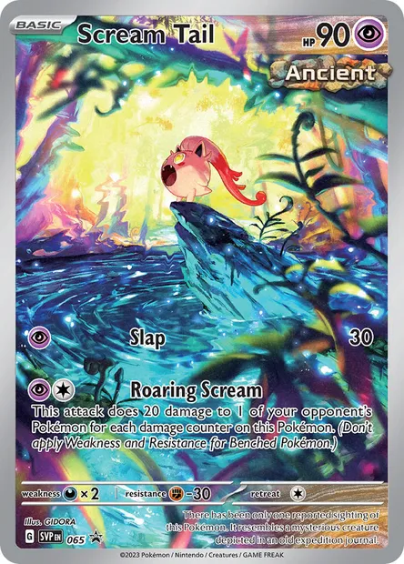 Scream Tail, Pokémon card PR-SV 065 — SVP Black Star Promos set