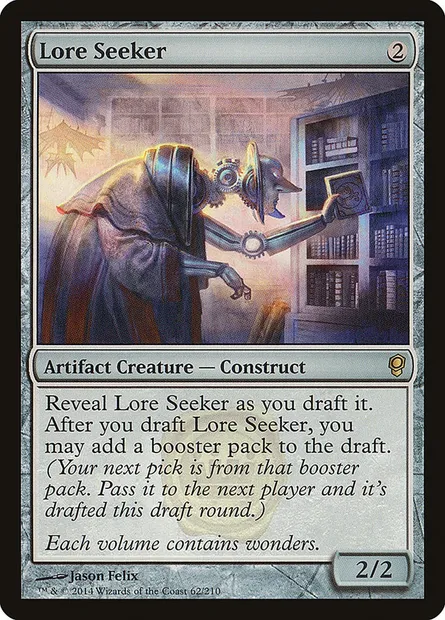 Lore Seeker, Magic card CNS 62 — Conspiracy set