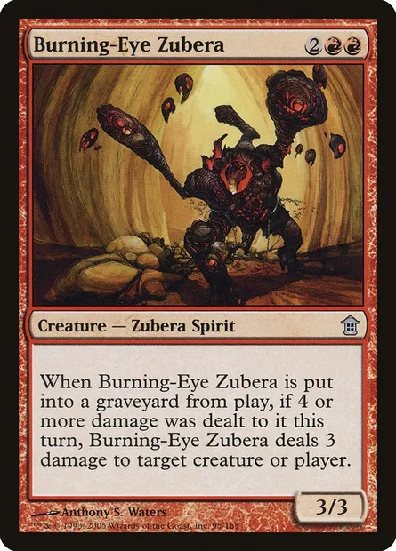 Burning-Eye Zubera, Magic card SOK 95 — Saviors of Kamigawa set