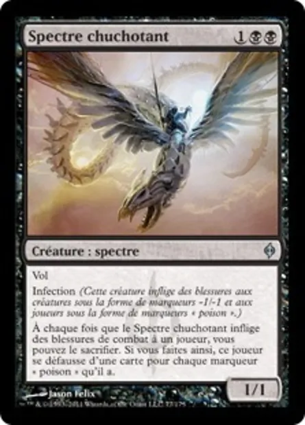 Spectre chuchotant, carte Magic NPH 77 — extension La Nouvelle Phyrexia