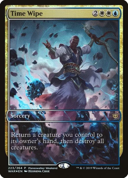 Time Wipe, Magic card PWAR 223 — War of the Spark Promos set