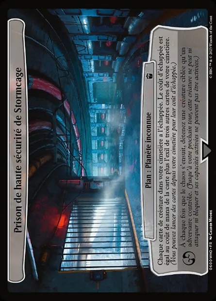 Prison de haute sécurité de Stormcage, carte Magic WHO 600 — extension Doctor Who