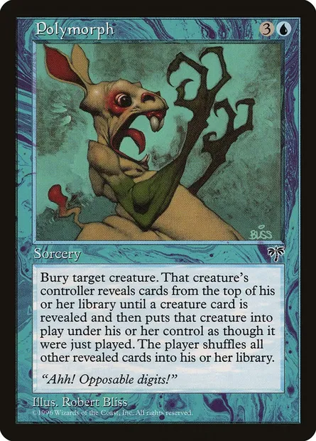 Polymorph, Magic card MIR 82 — Mirage set