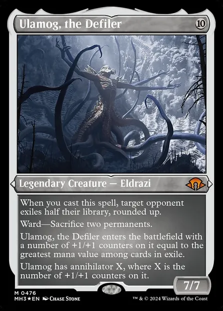Ulamog, the Defiler, Magic card MH3 476 — Modern Horizons 3 set