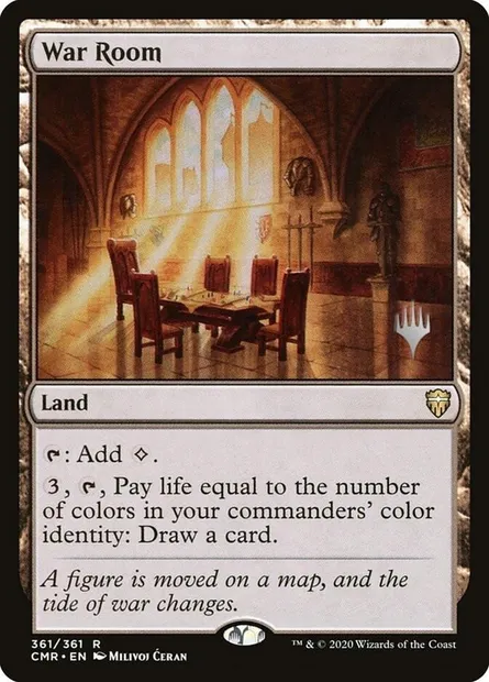 War Room, Magic card PCMR 361p — Commander Legends Promos set