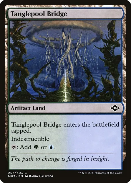 Tanglepool Bridge, Magic card MH2 257 — Modern Horizons 2 set