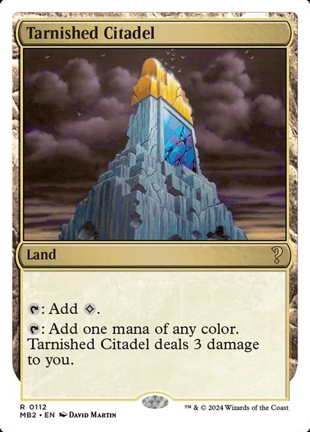 Tarnished Citadel, Magic card MB2 112 — Mystery Booster 2 set
