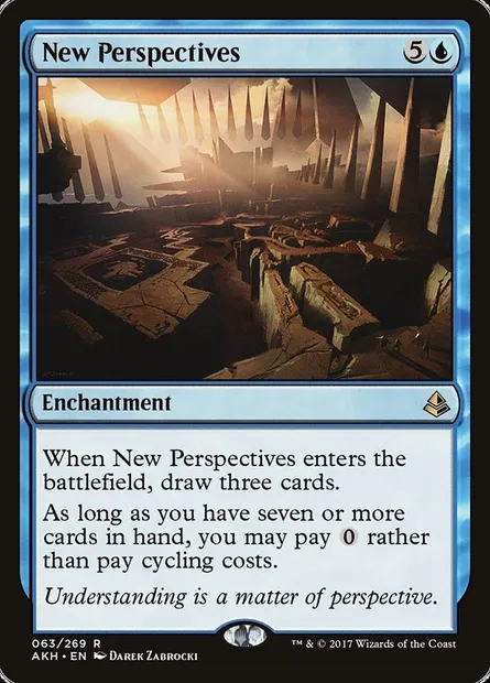New Perspectives, Magic card AKH 63 — Amonkhet set