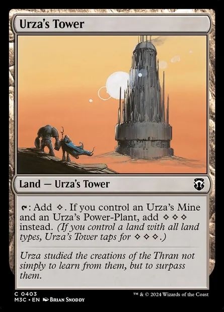 Urza's Tower, Magic card M3C 403 — Modern Horizons 3 Commander set