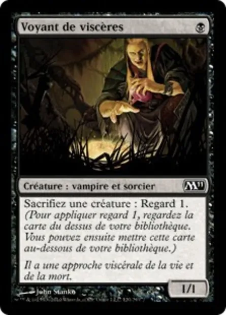 Voyant de viscères, carte Magic M11 120 — extension Magic 2011