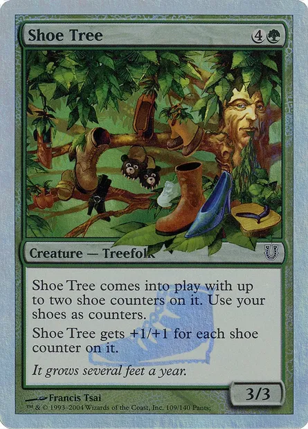Shoe Tree, Magic card UNH 109★ — Unhinged set